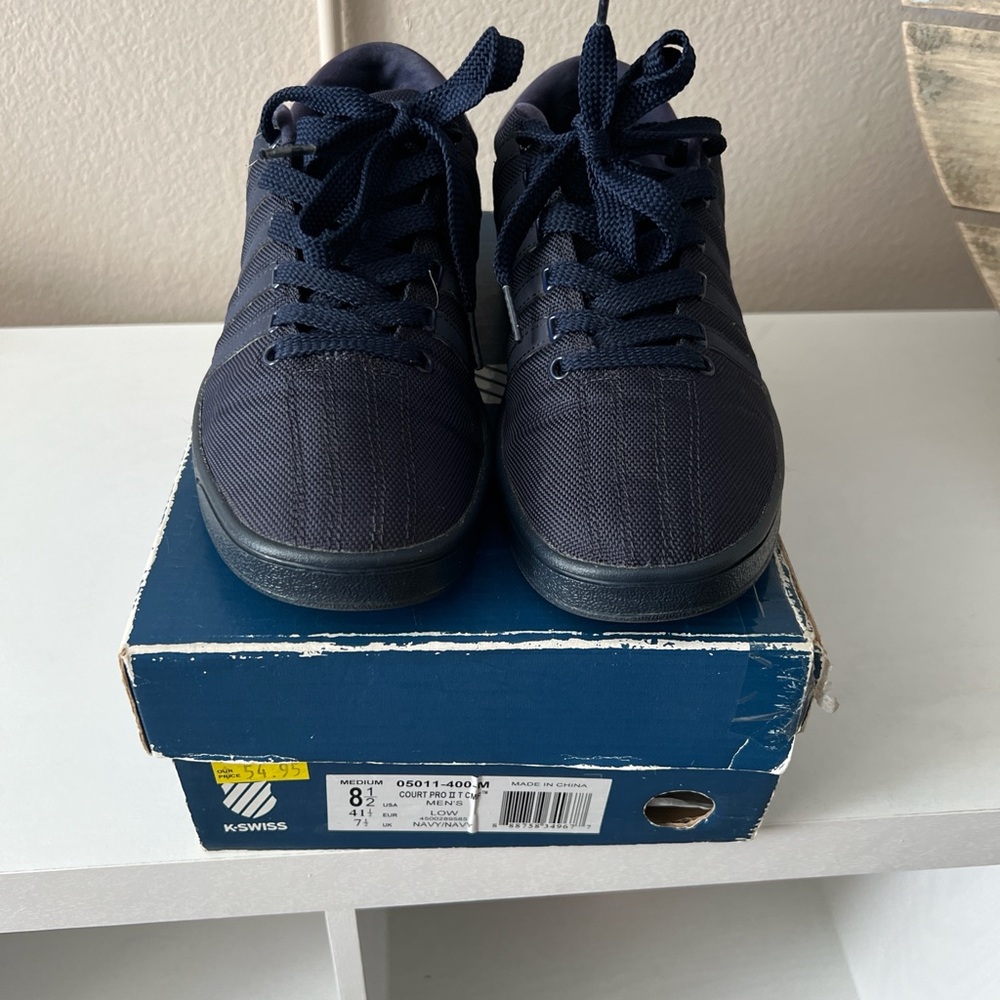 K-Swiss Men's Dark Blue Sneakers - Picture 6 of 6